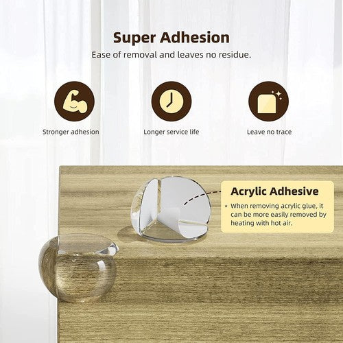 16Pcs Corner Protector Baby Proof Corners and Edges round Table Corner Prote USA